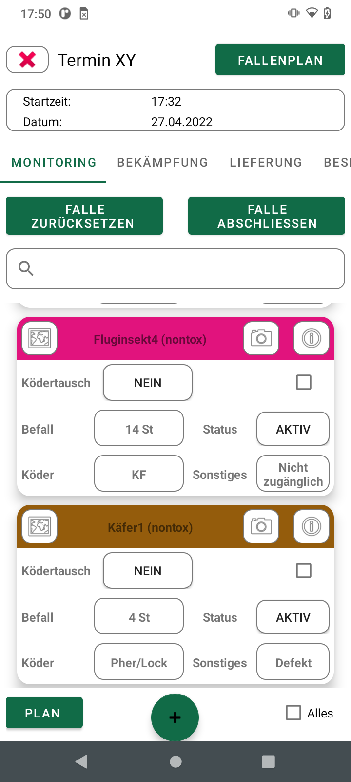 Monitoring